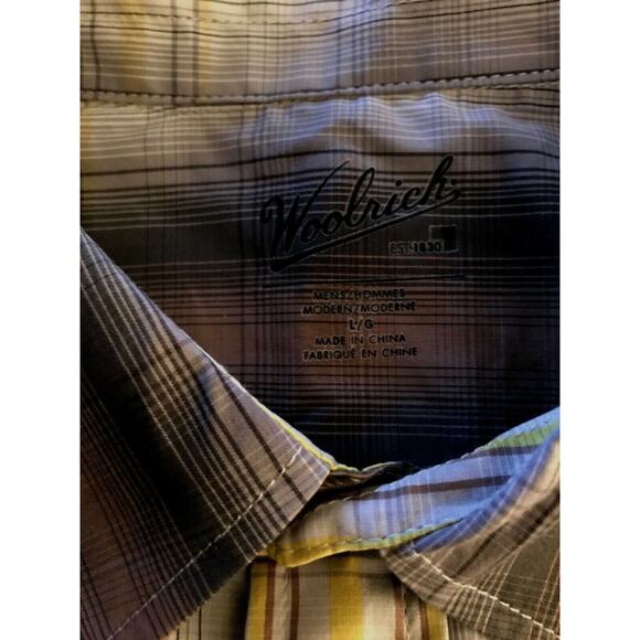 Woolrich Adventure Series Mens Large Desert View Shirt Eco Rich Organic $65 - Picture 2 of 6